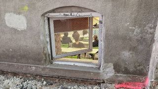 Așa arată Rom&acirc;nia educată. Imagini dezolante &icirc;ntr-un liceu din Timișoara. Elevi &icirc;nghesuiți la subsol, &icirc;n clase pline de igrasie și mucegai.  &bdquo;Venim cu măști de protecție ca pe timpul pandemiei de Covid&rdquo;