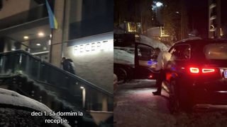 Doi rom&acirc;ni s-au dus la schi &icirc;n Ucraina, și-au rezervat cameră de hotel, dar au găsit totul &icirc;nchis c&acirc;nd au ajuns &icirc;n Bukovel