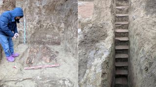 Necropolă romană cu 34 de morminte sub un spital din Constanța. Cercetător: &bdquo;Am găsit schelete la nivelul pardoselii&rdquo;