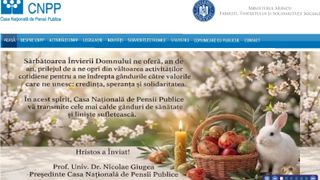 Site-ul Casei de Pensii &icirc;i &icirc;nt&acirc;mpină pe rom&acirc;ni cu &bdquo;Paște fericit&rdquo;, deși suntem &icirc;n august. Ce spune instituția
