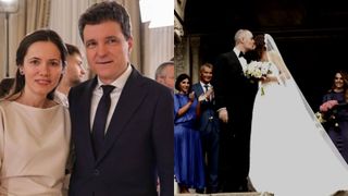 Nicușor Dan și Mirabela Grădinaru au participat la nunta lui Alexandru Nazare. Cine sunt politicienii care au fost la Casa Albă din București