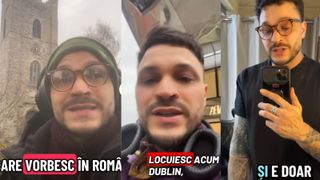 Jeff Pagani, vloggerul brazilian de pe TikTok care &icirc;nvață limba rom&acirc;nă. Are un cuv&acirc;nt preferat, pe care-l consideră &bdquo;bun la toate&rdquo;: &bdquo;Pune totul &icirc;n mișcare!&rdquo;