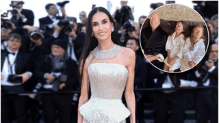 Demi Moore, imagini de colecție cu Bruce Willis și fiicele lor. Omagiul adus fostului ei soț