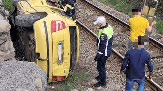 Momentul accidentului cumplit în care a murit o tânăra însărcinată. Impactul devastator, surprins de o cameră de bord