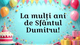 Mesaje de Sfântul Dumitru 2026. Urări de La mulți ani pentru familie, prieteni și colegi