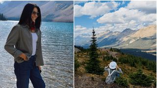 Corina Caragea, la peste 2.000 de metri, complet nepregătită. Ce a pățit prezentatoarea în Canada
