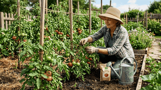 Cum se îngrijesc roșiile după plantare. Udarea corectă, copilitul și fertilizarea pentru o recoltă bogată și sănătoasă