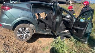 Femeie resuscitată după ce mașina &icirc;n care se afla a fost izbită de tren, l&acirc;ngă Timișoara
