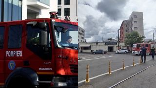 BREAKING NEWS Arde un cunoscut restaurant din București! 20 de persoane au fost evacuate