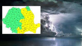 ANM a emis o avertizare Cod galben de instabilitate amosferică. Este vizat și Bucureștiul