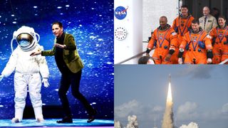 Ce a făcut Dan Negru &icirc;n timpul lansării rachetei Artemis II către Lună. Prezentatorul Jocul Cuvintelor a reacționat imediat: &bdquo;Asta e omenirea&rdquo;