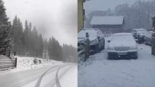 Ninge &icirc;n Joia Mare! Județele din Rom&acirc;nia &icirc;n care s-a așternut deja &bdquo;zăpada mieilor&rdquo;