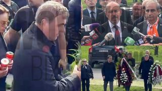 Gică Hagi a ajuns la priveghiul lui Mircea Lucescu. Primele imagini cu oamenii care au venit să &icirc;i aducă un ultim omagiu lui &ldquo;Il Luce&rdquo;