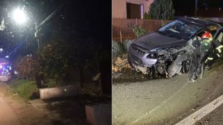 Un t&acirc;năr de 19 ani din Satu Mare luptă pentru viața lui, după ce s-a izbit cu mașina de un cap de pod. A fost proiectat &icirc;n afara autoturismului, &icirc;ntr-un șanț