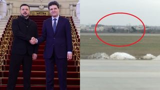 Volodimir Zelenski a ajuns la București. Ce s-a &icirc;nt&acirc;mplat la aeroport &icirc;n momentul &icirc;n care avionul președintelui a aterizat