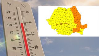 Este cod portocaliu și galben de v&acirc;nt puternic. ANM anunță rafale de p&acirc;nă la 90 de km/h
