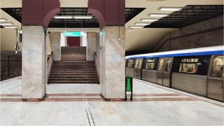 BREAKING NEWS Incident grav la metroul din București! O bucată de tavan a căzut &icirc;n tunel, &icirc;ntre stațiile 1 Mai și Jiului