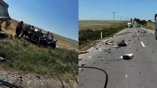 Tragedie pe o șosea din Iași! Un bărbat a murit, iar o mamă și fetițele ei au fost găsite inconștiente, după ce mașina în care se aflau s-a izbit de un TIR și a luat foc