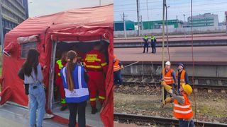 Un bărbat de 36 de ani și-a pierdut viața &icirc;n Buzău, după ce s-ar fi electrocutat &icirc;n timpul unor lucrări la calea ferată