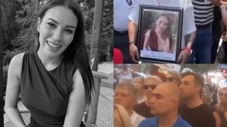 Imagini sf&acirc;șietoare de la &icirc;nmorm&acirc;ntarea lui Ece Irtem. Mama actriței, răpusă de durere la căpăt&acirc;iul fiicei sale