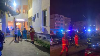 Planul roșu de intervenție, activat la Spitalul Județean Hunedoara. Zeci de persoane au fost evacuate