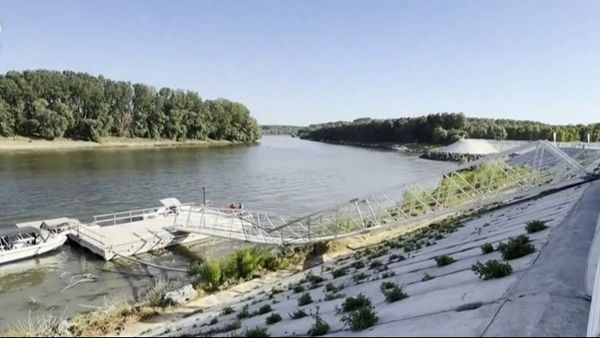 VIDEO Pasarelă prăbușită &icirc;n gara fluvială Călărași: Șapte persoane, inclusiv copii, rănite &icirc;n timpul evenimentului &bdquo;Dunărea ne unește&rdquo;