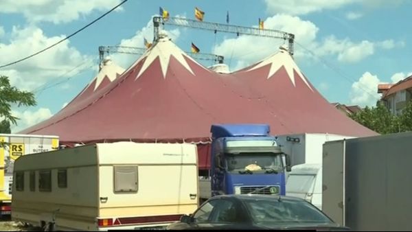 VIDEO Incident grav la circul din Slatina: un acrobat a căzut de pe &bdquo;roata morții&rdquo; &icirc;n timpul spectacolului