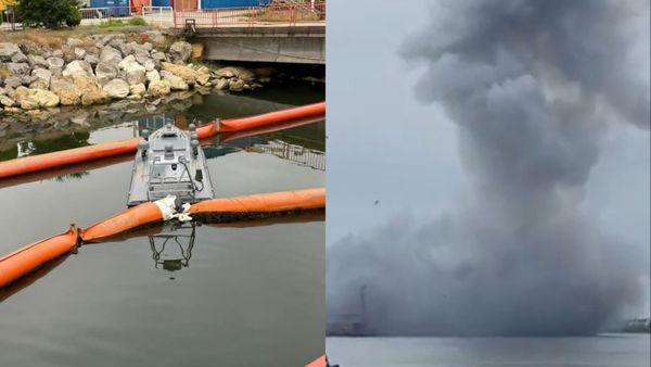 Alertă &icirc;n Portul Constanța! O dronă maritimă a explodat, oamenii au evacuat zona de coastă. Plan roșu activat, autoritățile caută și alte drone