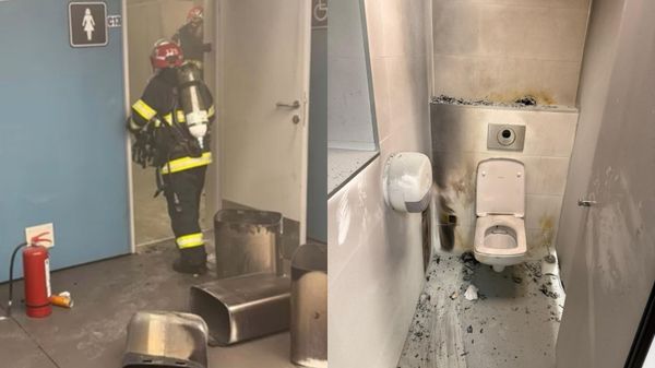 Alertă pe Aeroportul Otopeni! Foc provocat intenționat &icirc;ntre terminalele de &ldquo;Sosiri&rdquo; și &ldquo;Plecări&rdquo;. Suspecta este o femeie cu afecțiuni psihice